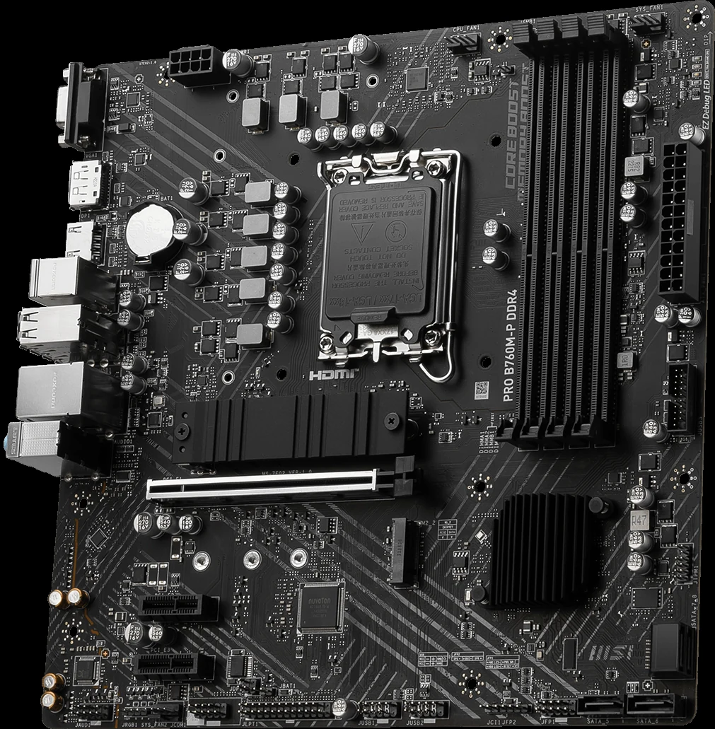 Mainboard MSI PRO B760M-P DDR4 NEW
