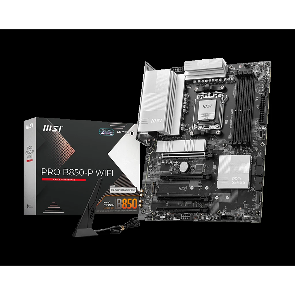 Mainboard MSI PRO B850-P WIFI - 4 Khe RAM DDR5 - AM5 - NEW
