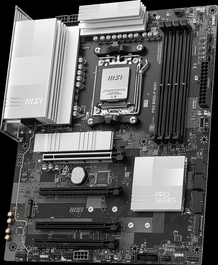 Mainboard MSI PRO B850-P WIFI - 4 Khe RAM DDR5 - AM5 - NEW