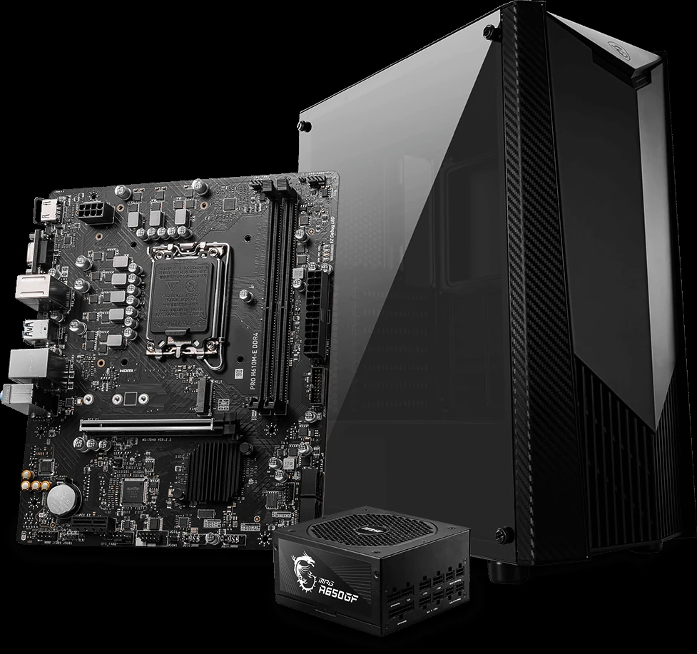 Mainboard MSI PRO H610M-E DDR4 - 2 Khe Ram DDR4 - LGA 1700 - NEW