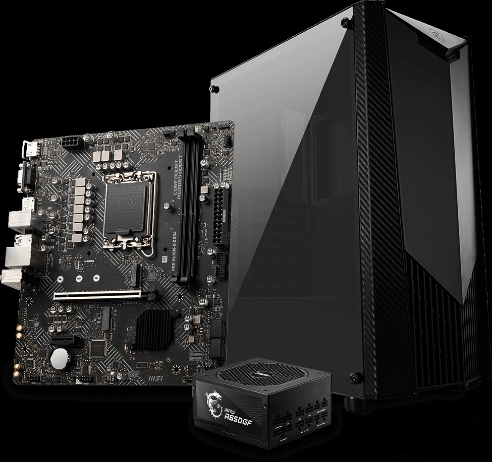 Mainboard MSI PRO H610M-G DDR4 - 2 Khe Ram DDR4 - LGA 1700 - NEW