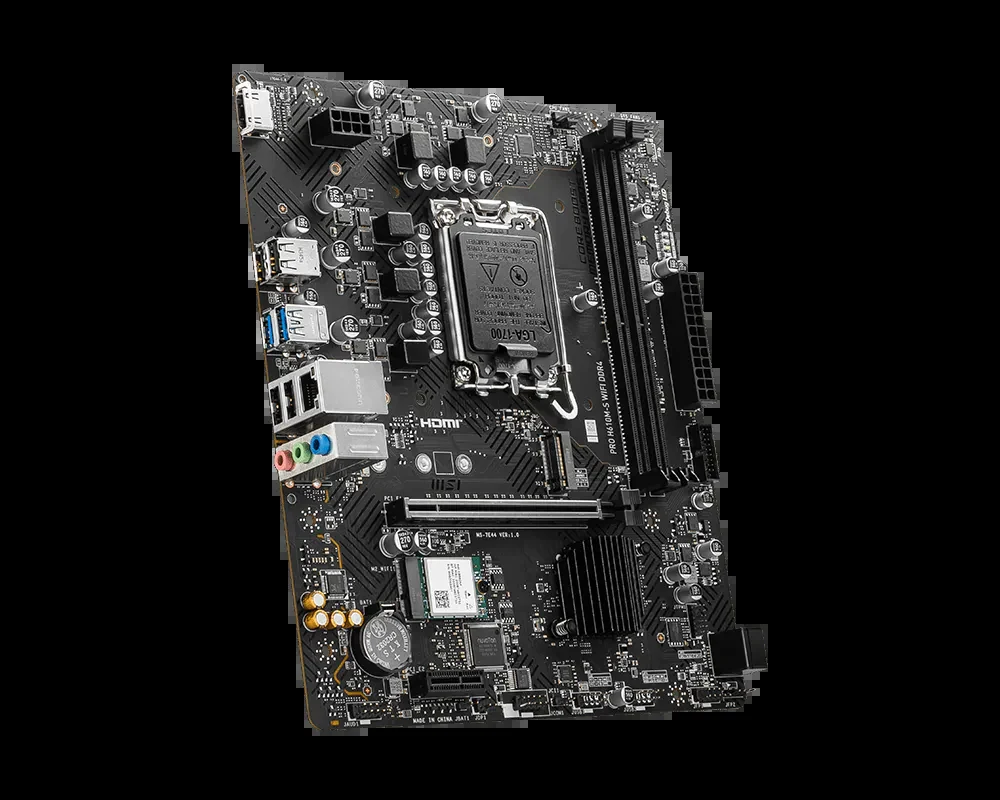 Mainboard MSI PRO H610M-S DDR4 - 2 Khe Ram DDR4 - LGA 1700 - NEW