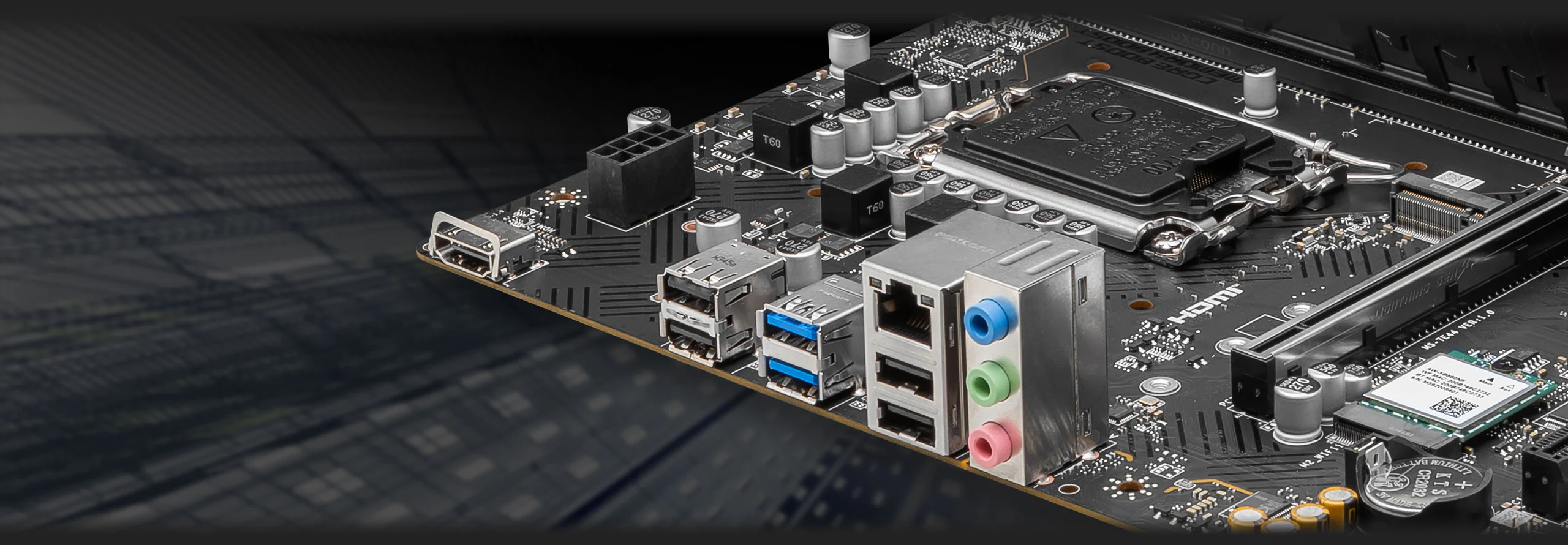 Mainboard MSI PRO H610M-S WIFI DDR4 - 2 Khe Ram DDR4 - LGA 1700 - NEW