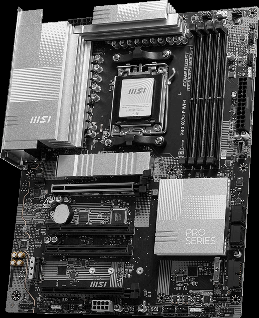 Mainboard MSI PRO X870-P WIFI - 4 Khe RAM DDR5 - AM5 - NEW
