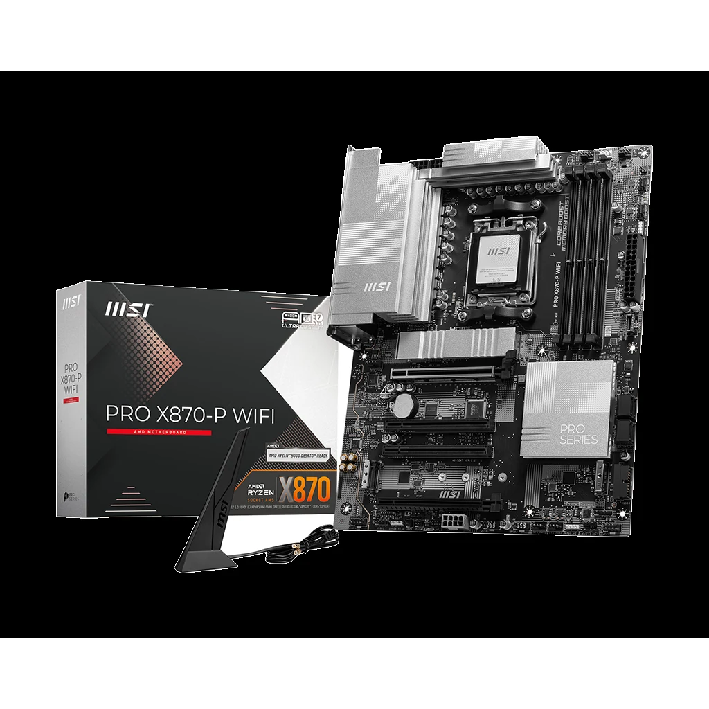 Mainboard MSI PRO X870E-P WIFI - 4 Khe RAM DDR5 - AM5 - NEW