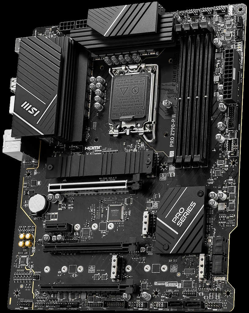 Mainboard MSI PRO Z790-P II - 4 Khe RAM DDR5 - LGA 1700 - NEW