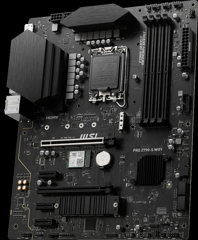 Mainboard MSI PRO Z790-S WiFi - 4 Khe RAM DDR5 - LGA 1700 - NEW