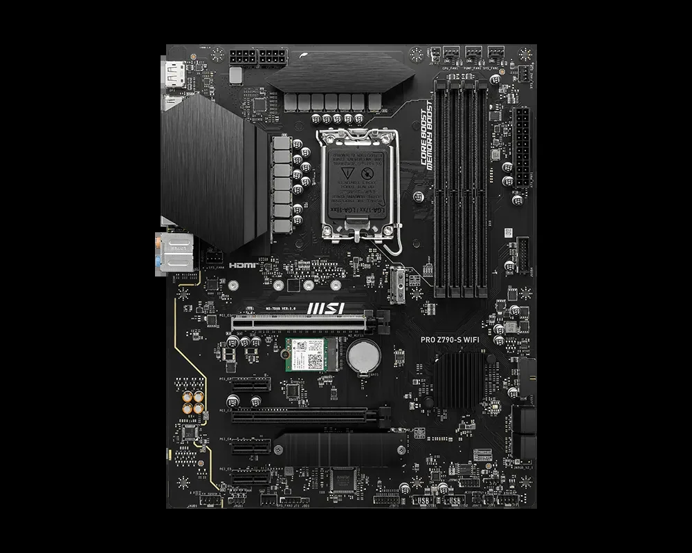 Mainboard MSI PRO Z790-S WiFi - 4 Khe RAM DDR5 - LGA 1700 - NEW