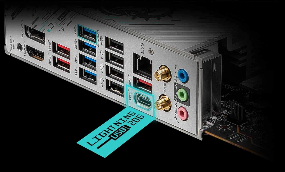 Mainboard MSI X670E GAMING PLUS WIFI - 4 Khe RAM DDR5 - AM5 - NEW