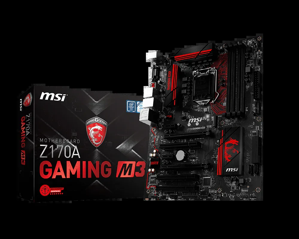 Mainboard MSI Z170A GAMING M3 - LGA 1151 - NEW