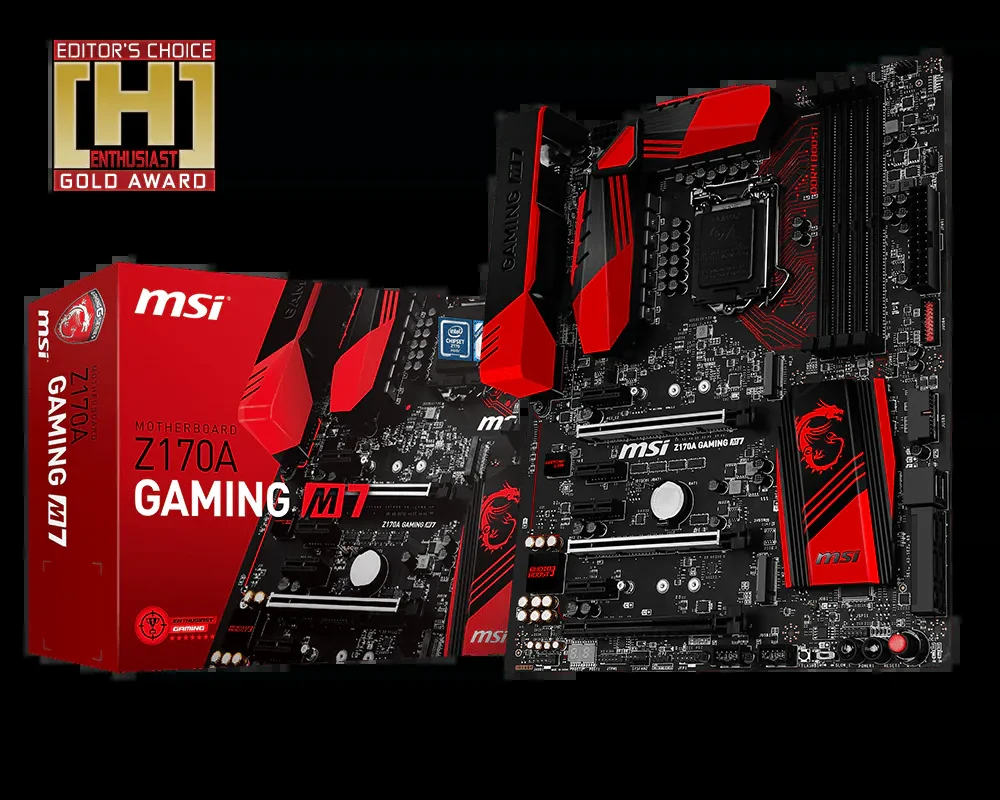 Mainboard MSI Z170A GAMING PRO - LGA 1151 - NEW