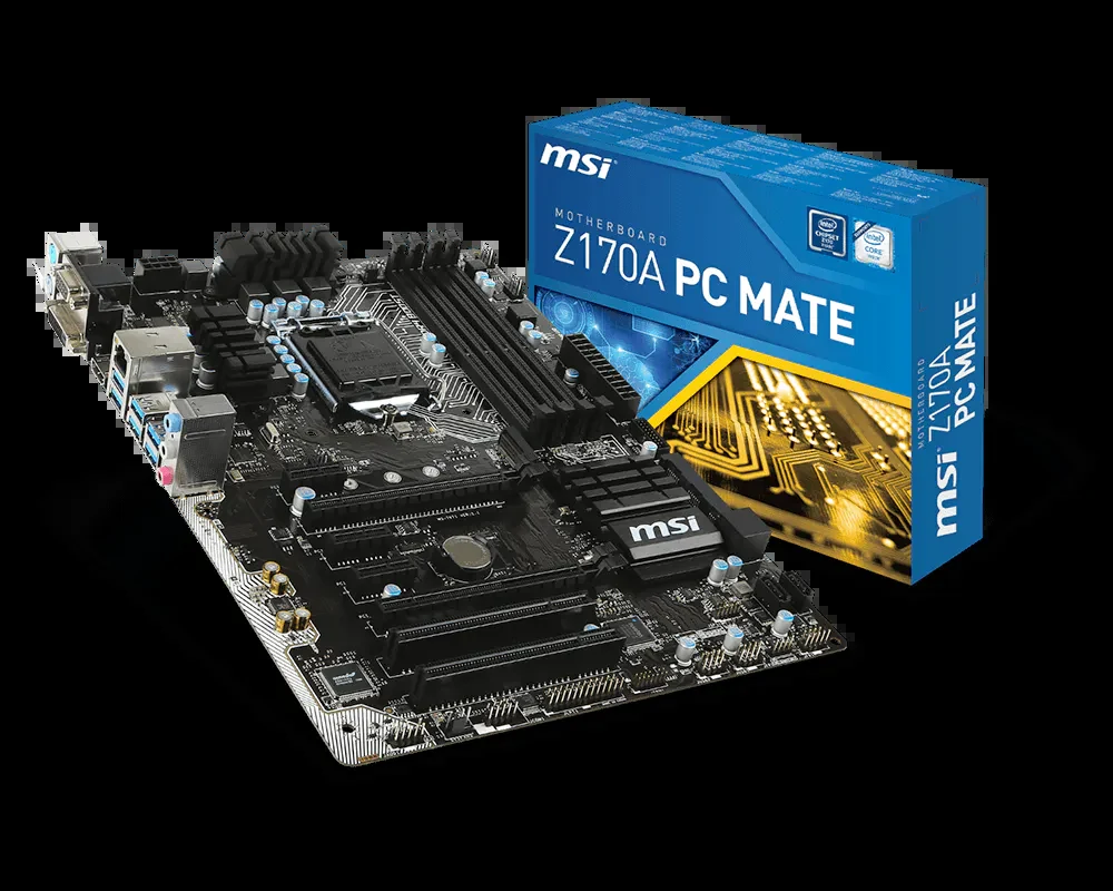 Mainboard MSI Z170A PC MATE - LGA 1151 - NEW