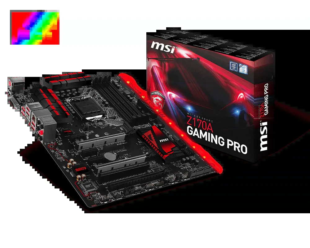 Mainboard MSI Z170A PRO - LGA 1151 - NEW