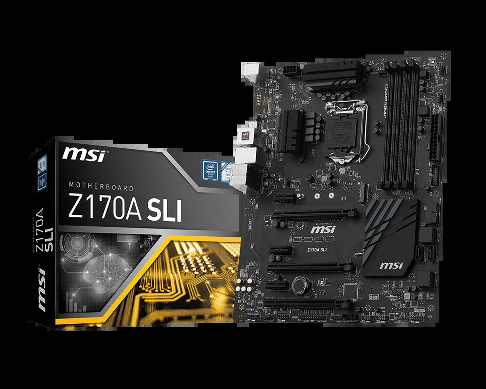 Mainboard MSI Z170A SLI PLUS - LGA 1151 - NEW