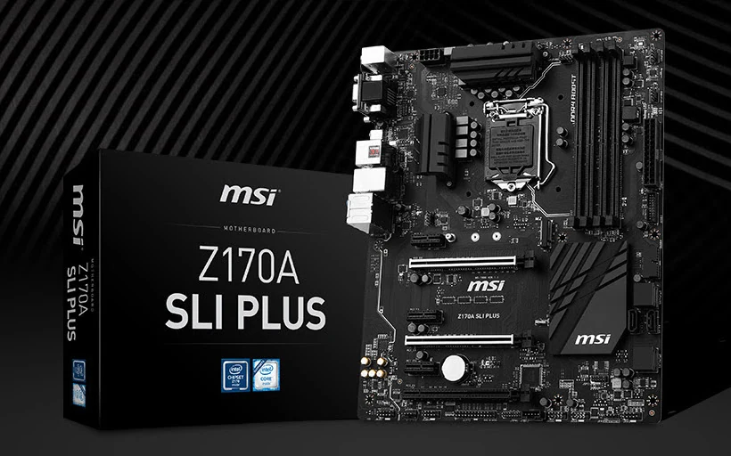 Mainboard MSI Z170A SLI PLUS - LGA 1151 - NEW