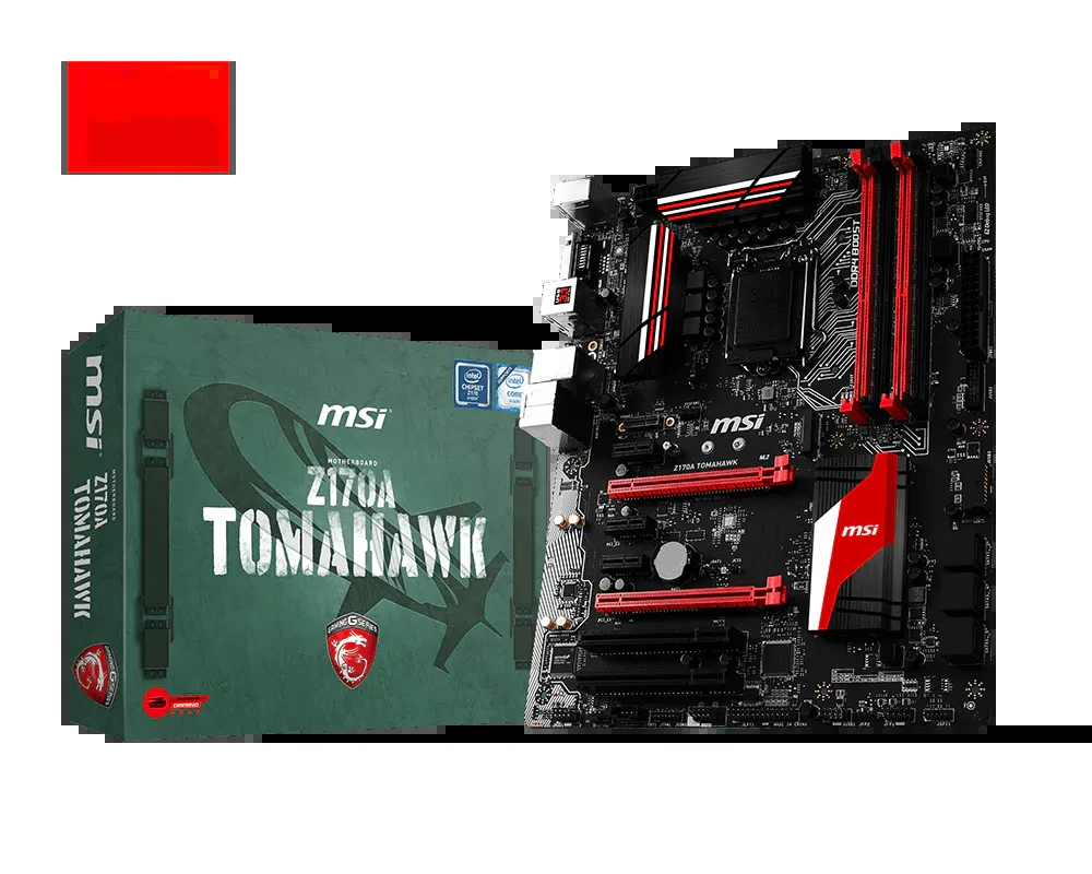 Mainboard MSI Z170A TOMAHAWK - LGA 1151 - NEW