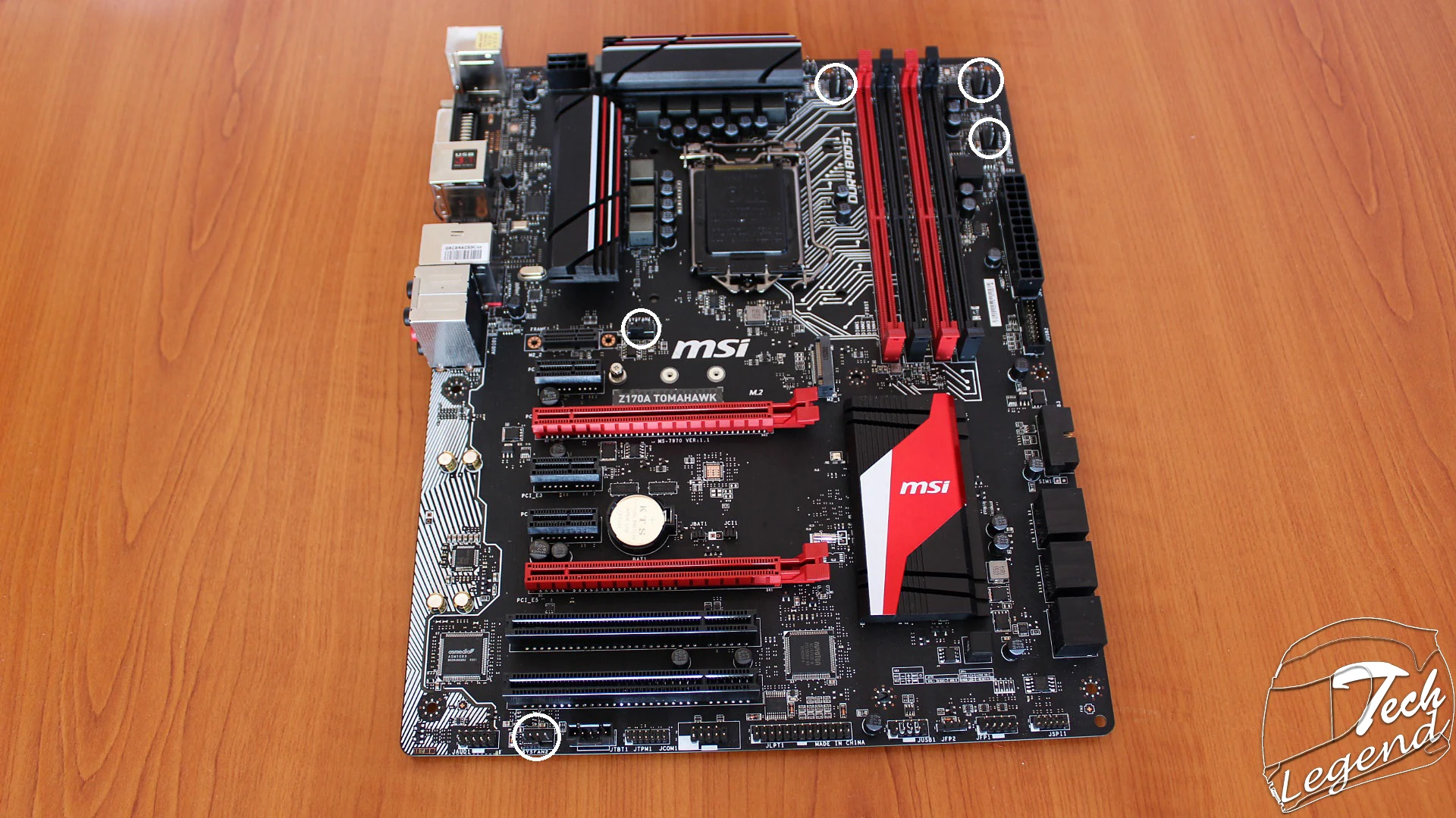 Mainboard MSI Z170A TOMAHAWK - LGA 1151 - NEW