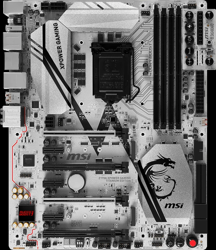 Mainboard MSI Z170A XPOWER GAMING TITANIUM EDITION - LGA 1151 - NEW