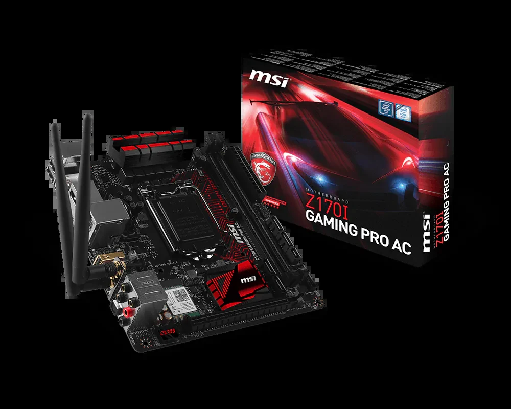 Mainboard MSI Z170I GAMING PRO AC - LGA 1151 - NEW