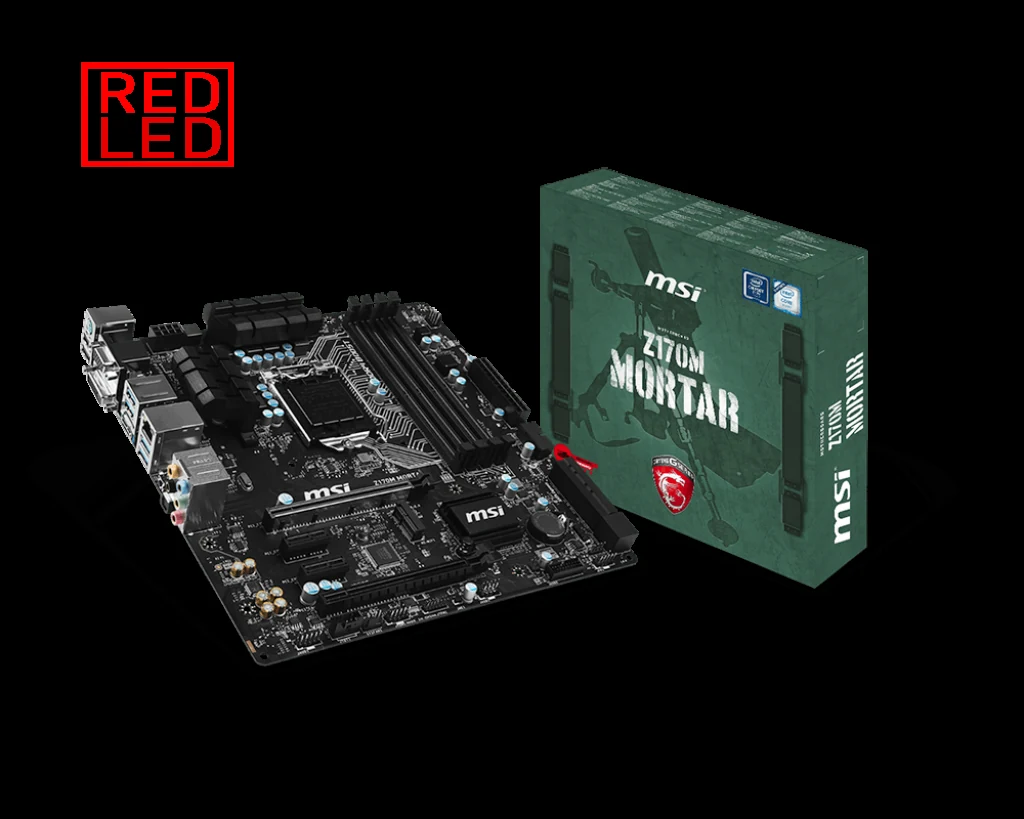 Mainboard MSI Z170M MORTAR ARCTIC - LGA 1151 - NEW