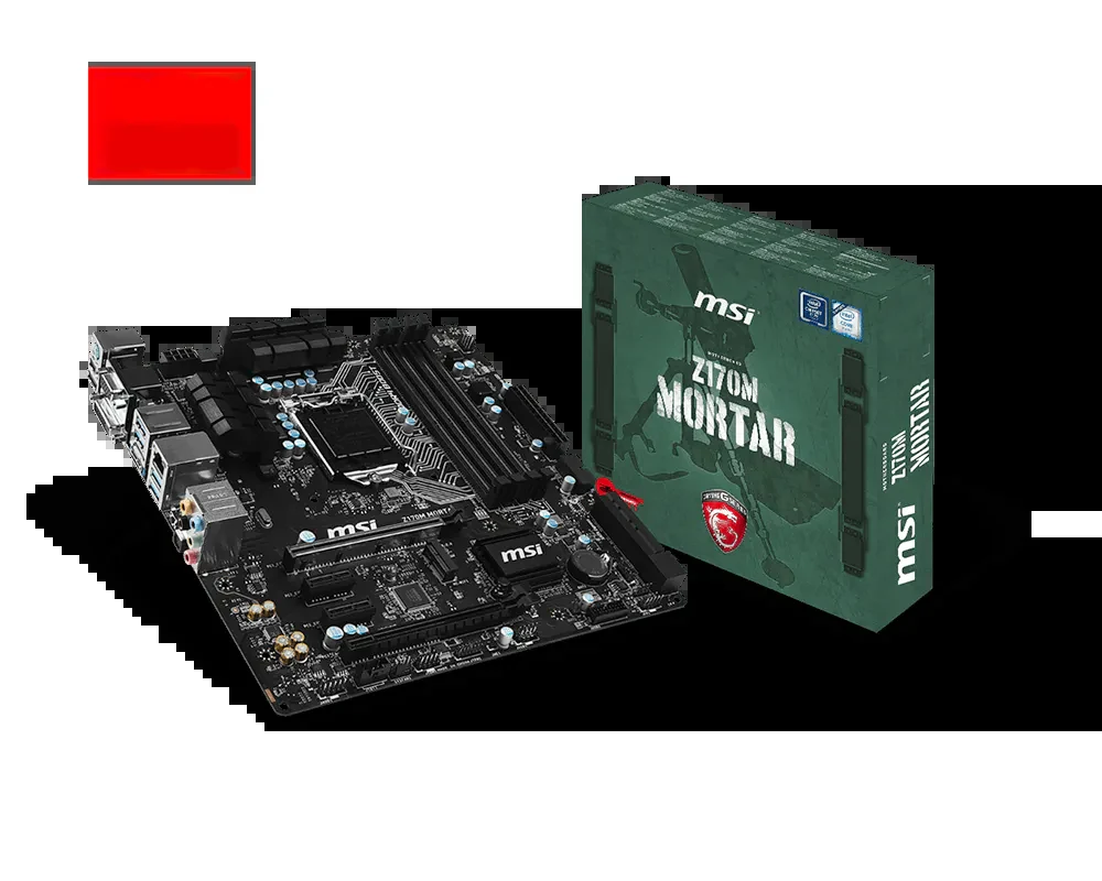 Mainboard MSI Z170M MORTAR - LGA 1151 - NEW