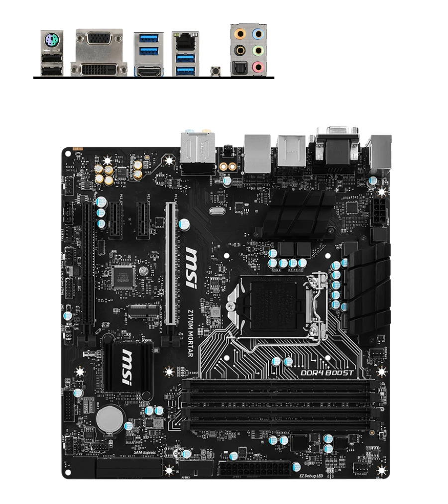 Mainboard MSI Z170M MORTAR - LGA 1151 - NEW