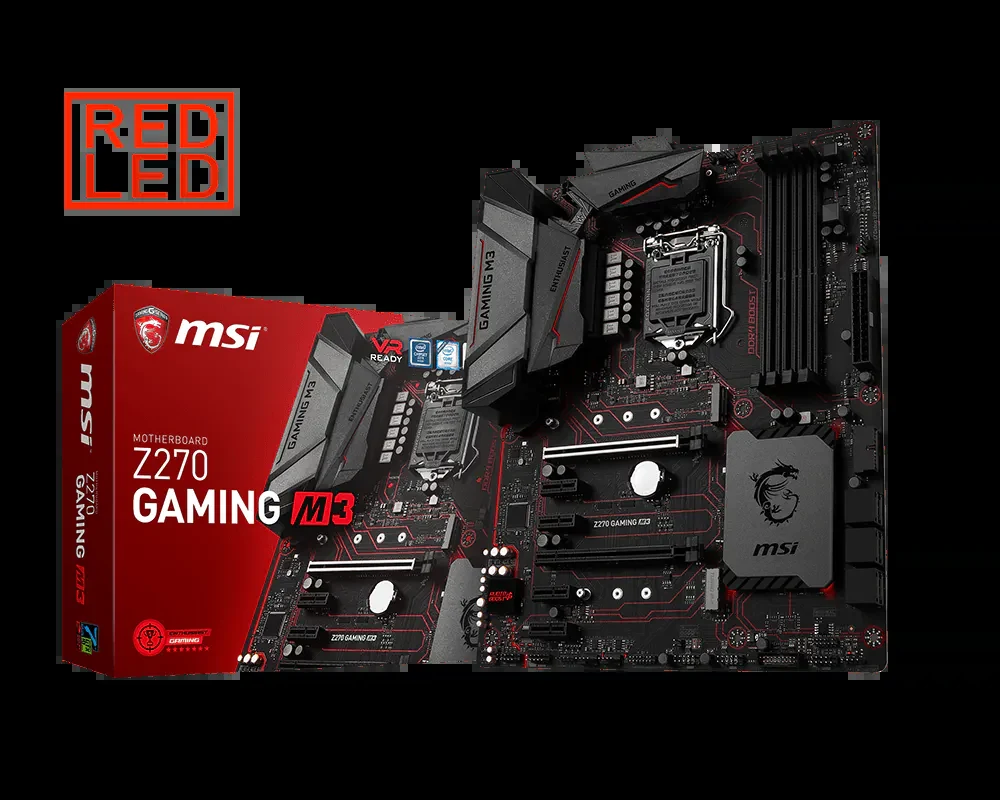 Mainboard MSI Z270 GAMING M3 - LGA 1151 - NEW