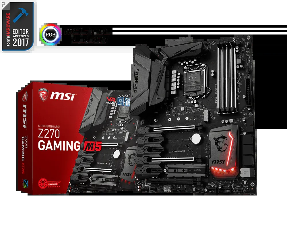 Mainboard MSI Z270 GAMING M5 - LGA 1151 - NEW