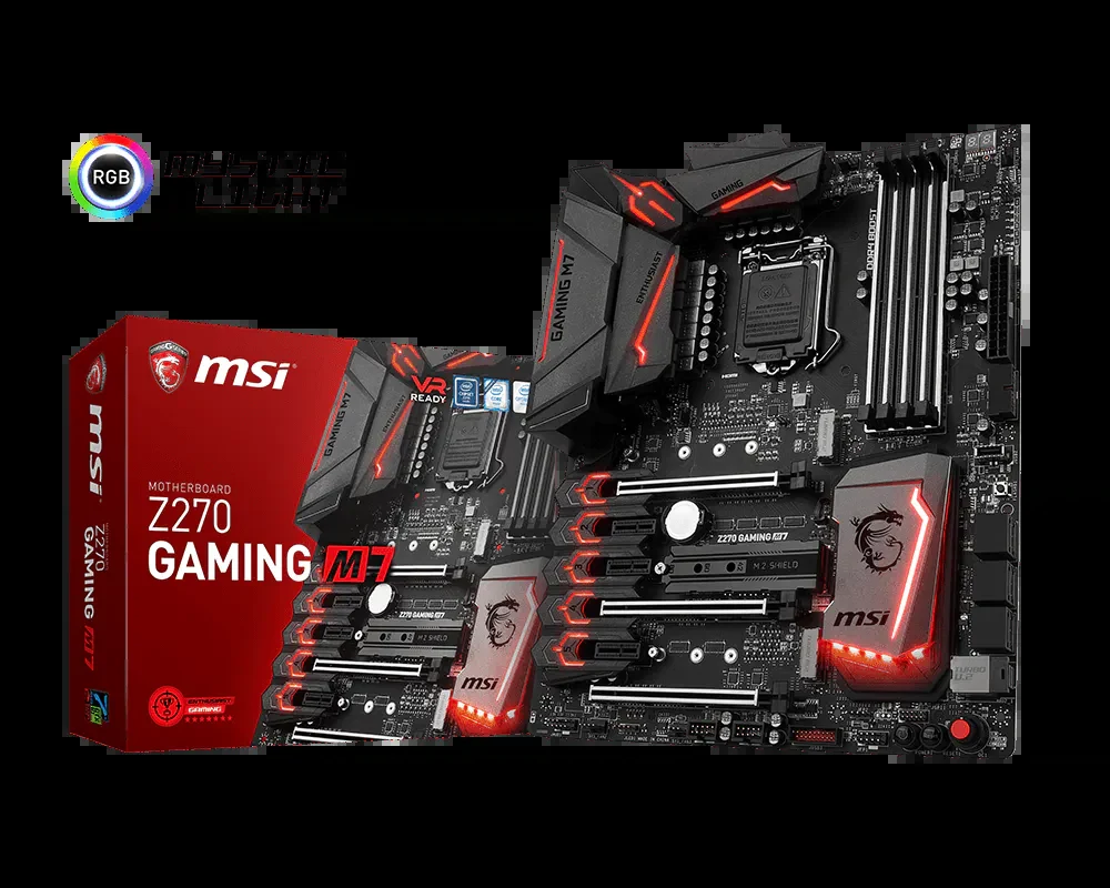 Mainboard MSI Z270 GAMING M7 - LGA 1151 - NEW