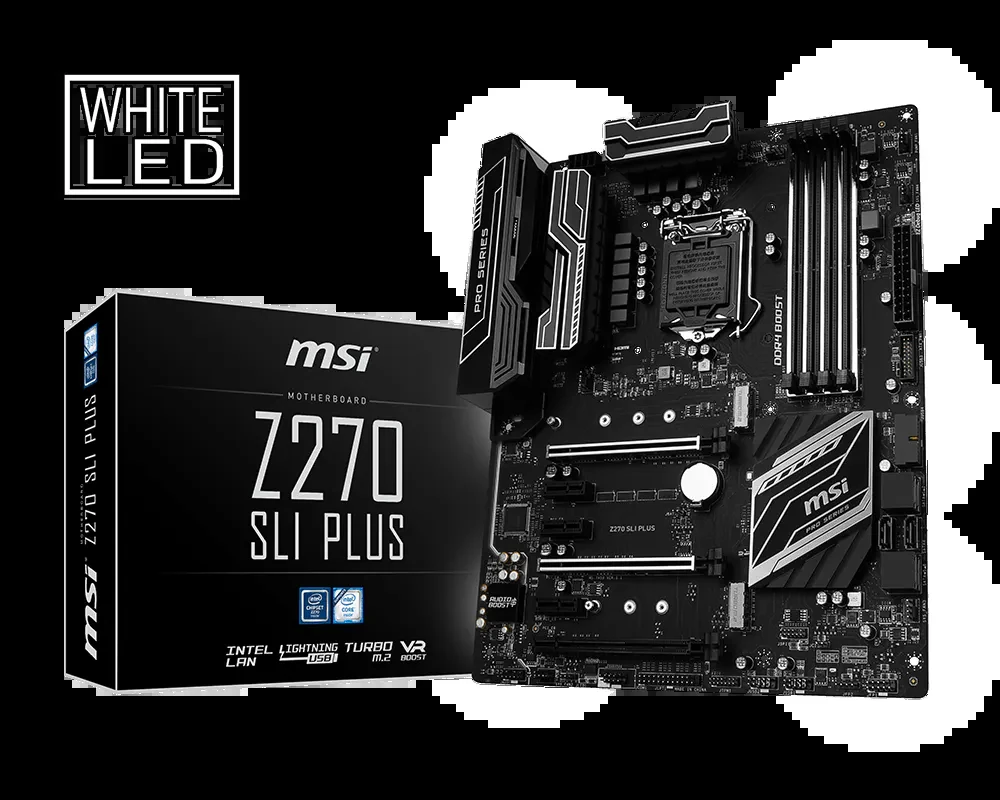 Mainboard MSI Z270 SLI PLUS - LGA 1151 - NEW