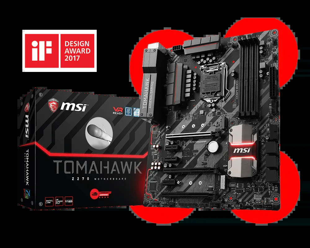 Mainboard MSI Z270 TOMAHAWK - LGA 1151 - NEW