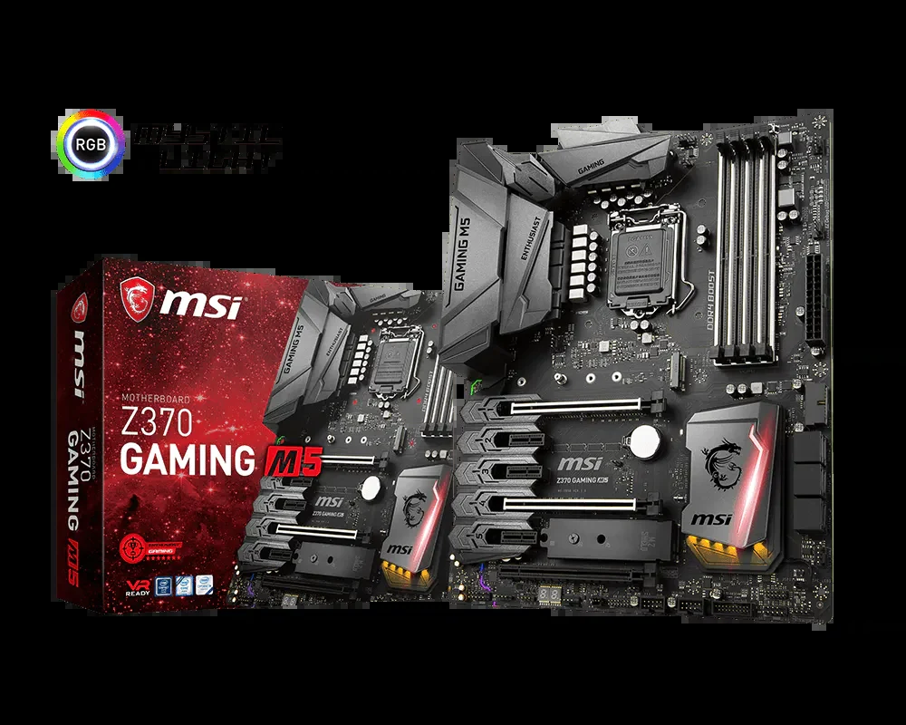 Mainboard MSI Z370 GAMING M5 - LGA 1151 - NEW