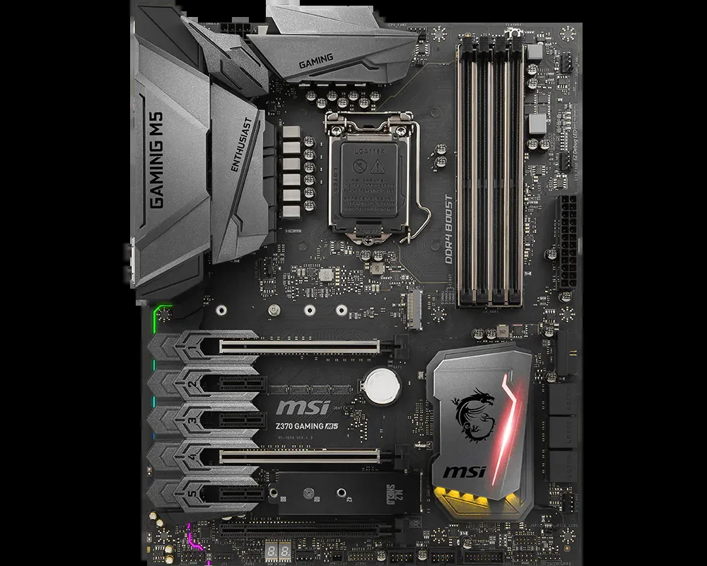 Mainboard MSI Z370 GAMING M5 - LGA 1151 - NEW