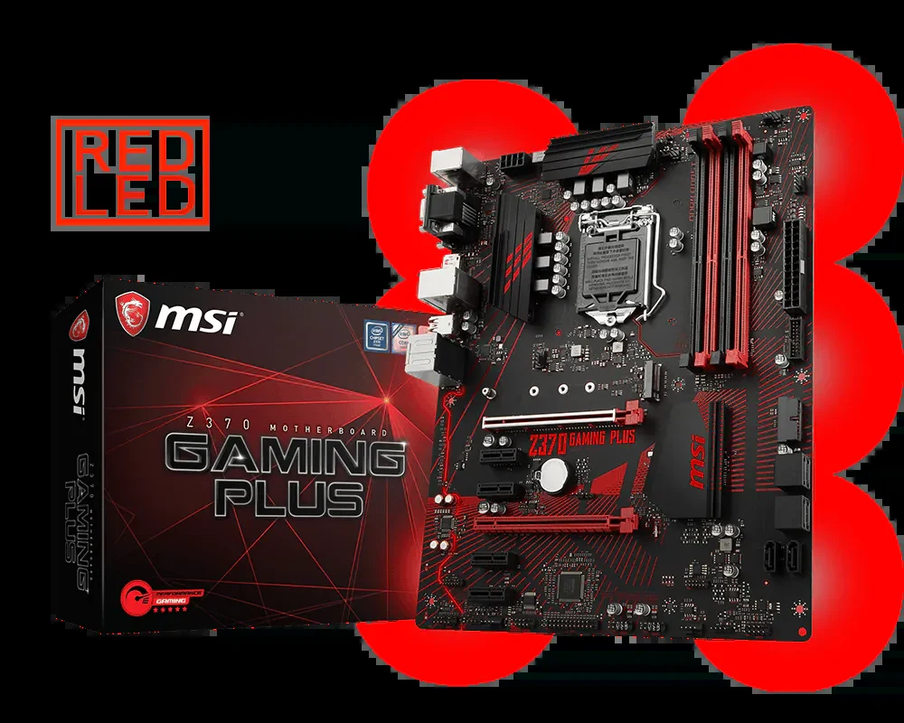 Mainboard MSI Z370 GAMING PLUS - LGA 1151 - NEW