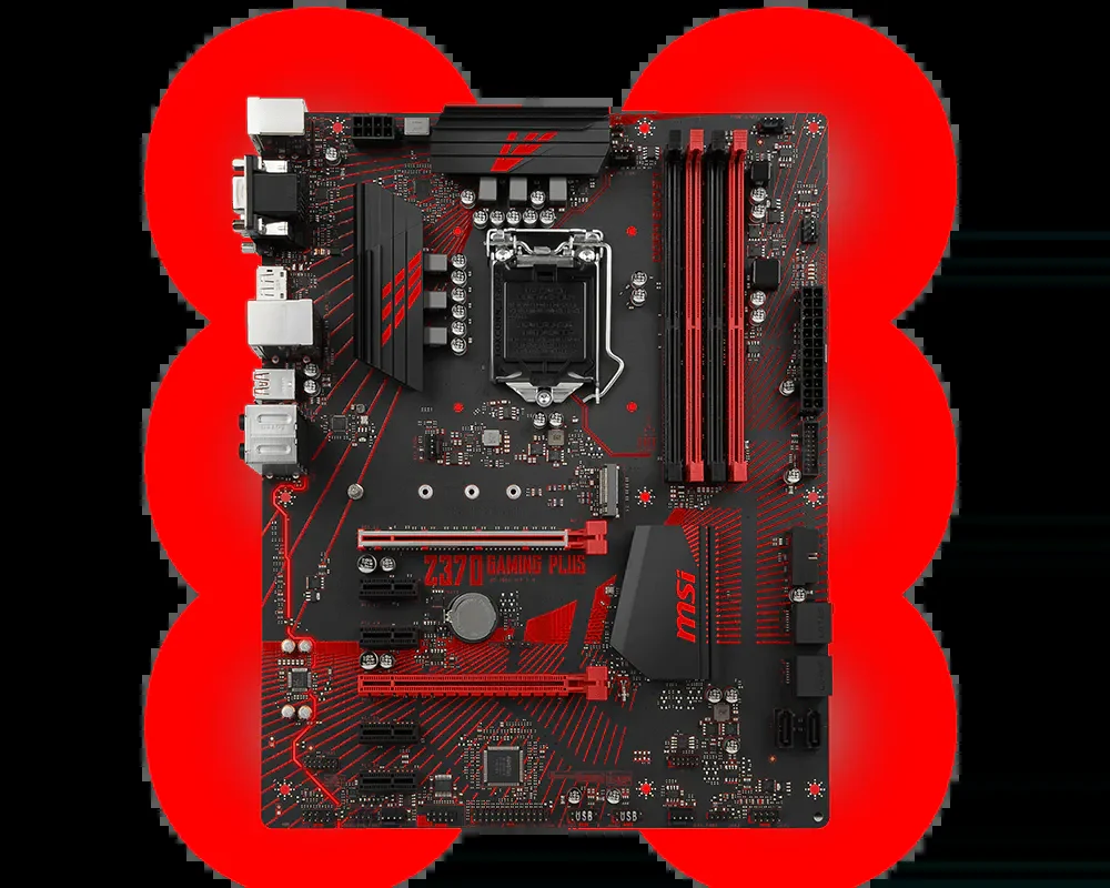 Mainboard MSI Z370 GAMING PLUS - LGA 1151 - NEW