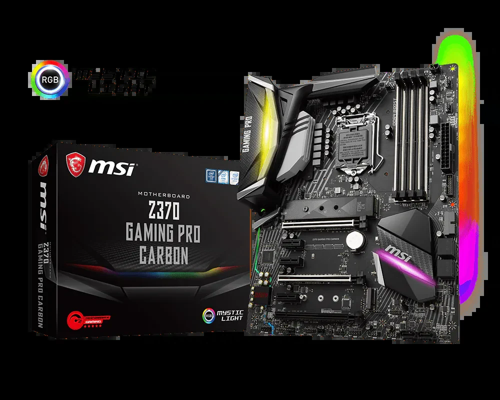 Mainboard MSI Z370 GAMING PRO CARBON - LGA 1151 - NEW