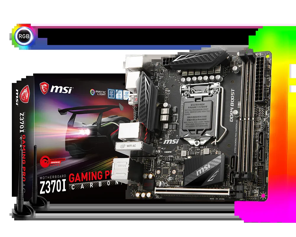 Mainboard MSI Z370 GAMING PRO CARBON - LGA 1151 - NEW