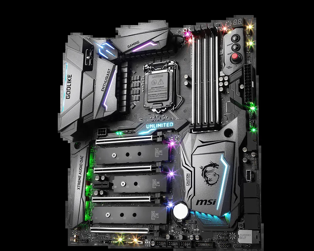 Mainboard MSI Z370 GODLIKE GAMING - LGA 1151 - NEW