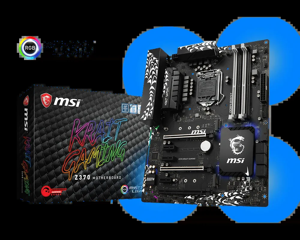 Mainboard MSI Z370 KRAIT GAMING - LGA 1151 - NEW