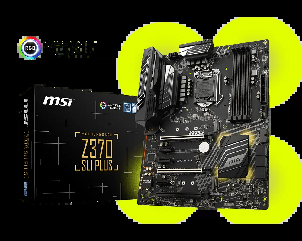 Mainboard MSI Z370 SLI PLUS - LGA 1151 - NEW