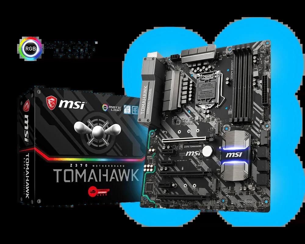 Mainboard MSI Z370 TOMAHAWK - LGA 1151 - NEW