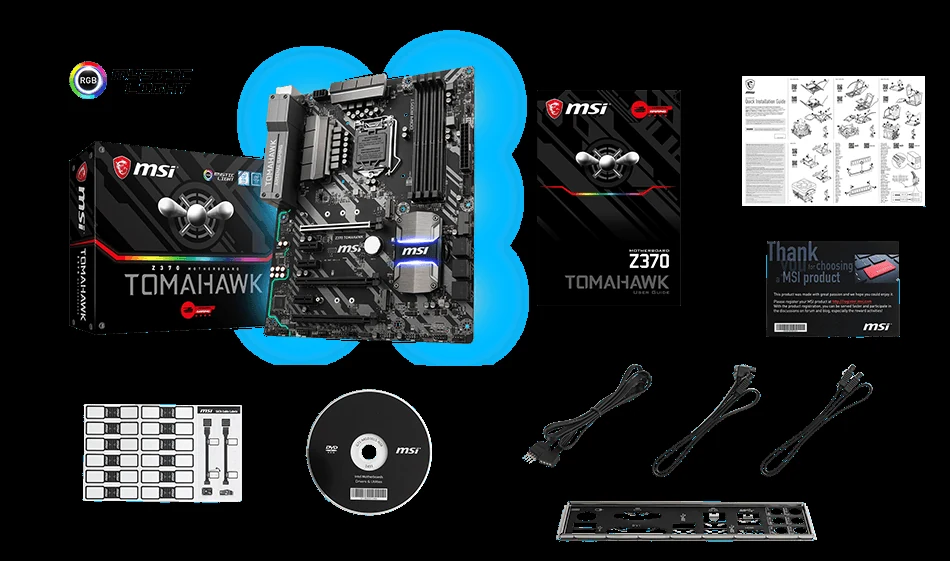 Mainboard MSI Z370 TOMAHAWK - LGA 1151 - NEW