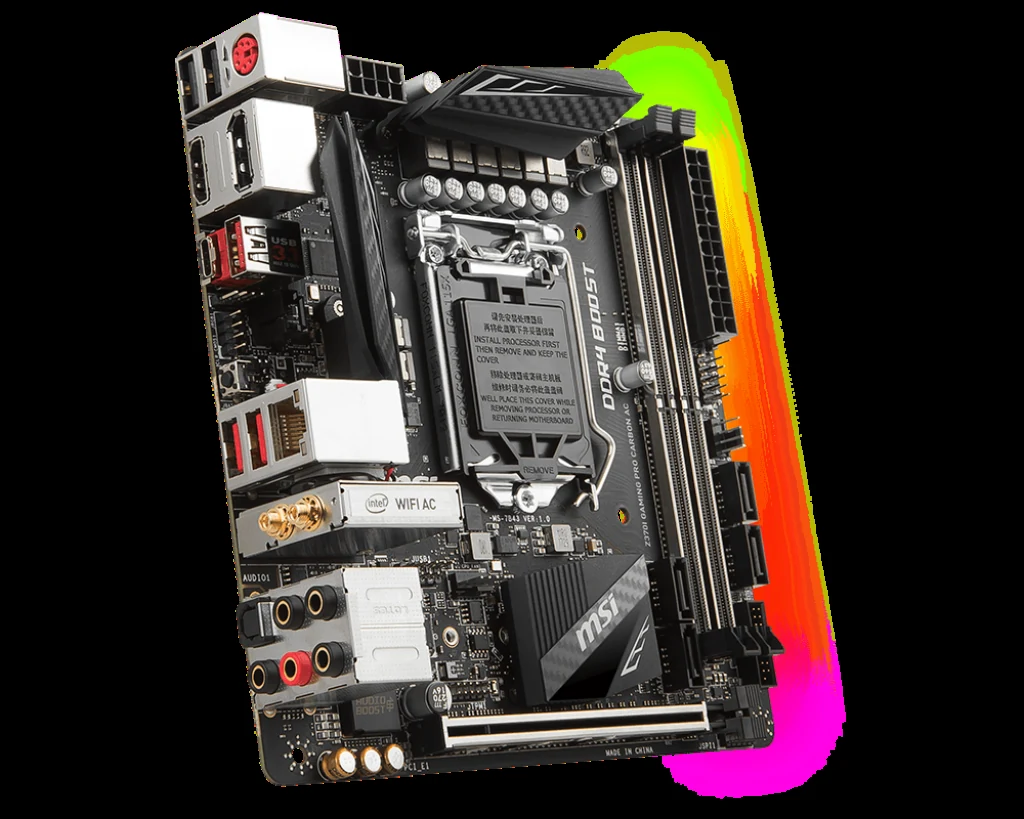 Mainboard MSI Z370I GAMING PRO CARBON AC - LGA 1151 - NEW