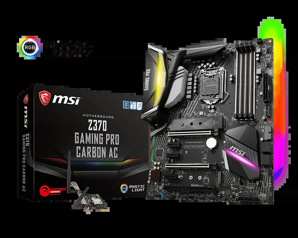 Mainboard MSI Z370M GAMING PRO AC - LGA 1151 - NEW