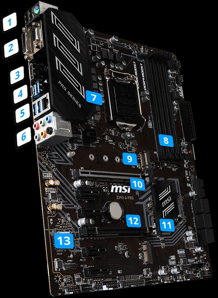 Mainboard MSI Z390-A PRO - LGA 1151 - NEW