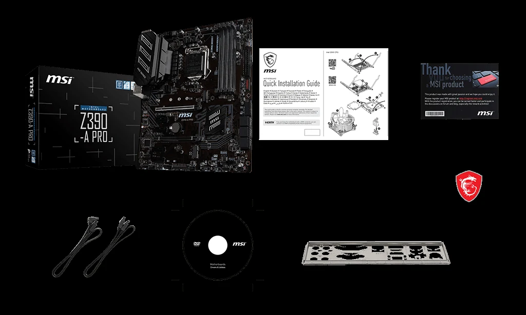 Mainboard MSI Z390-A PRO - LGA 1151 - NEW