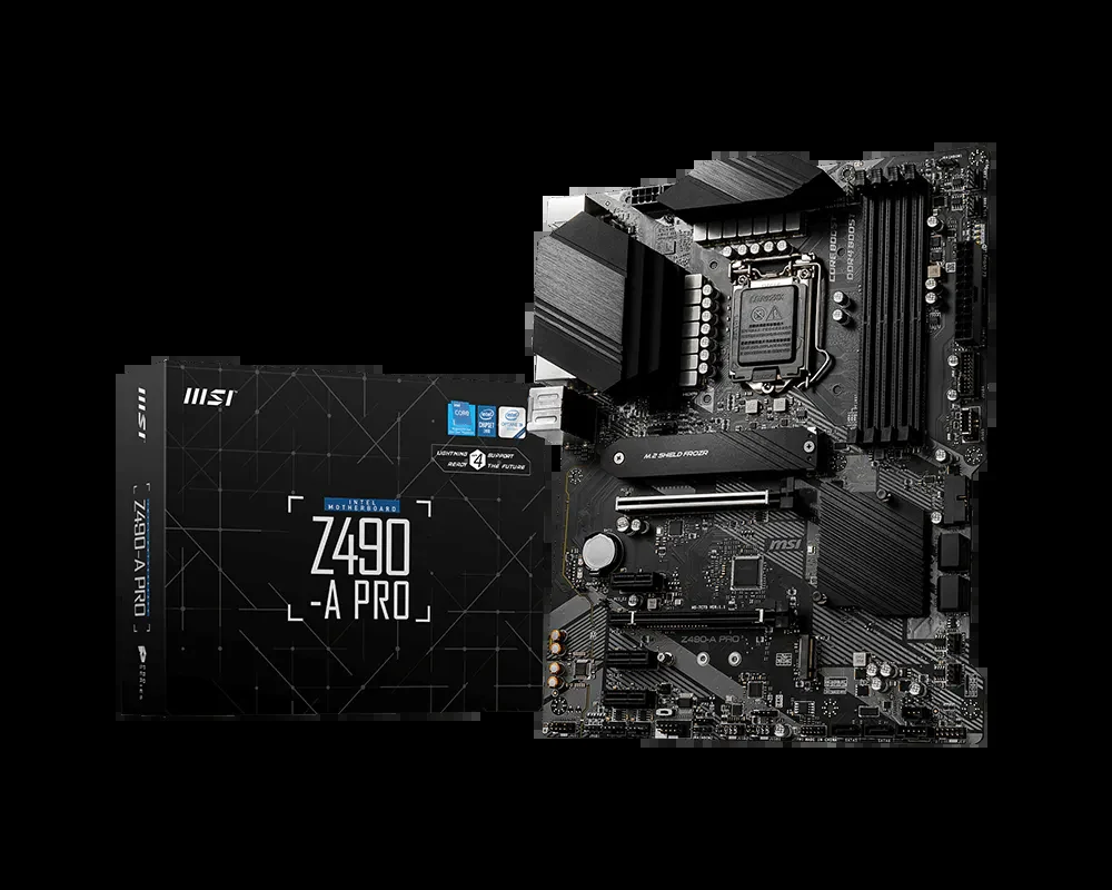 Mainboard MSI Z490-A PRO - LGA 1200 - NEW