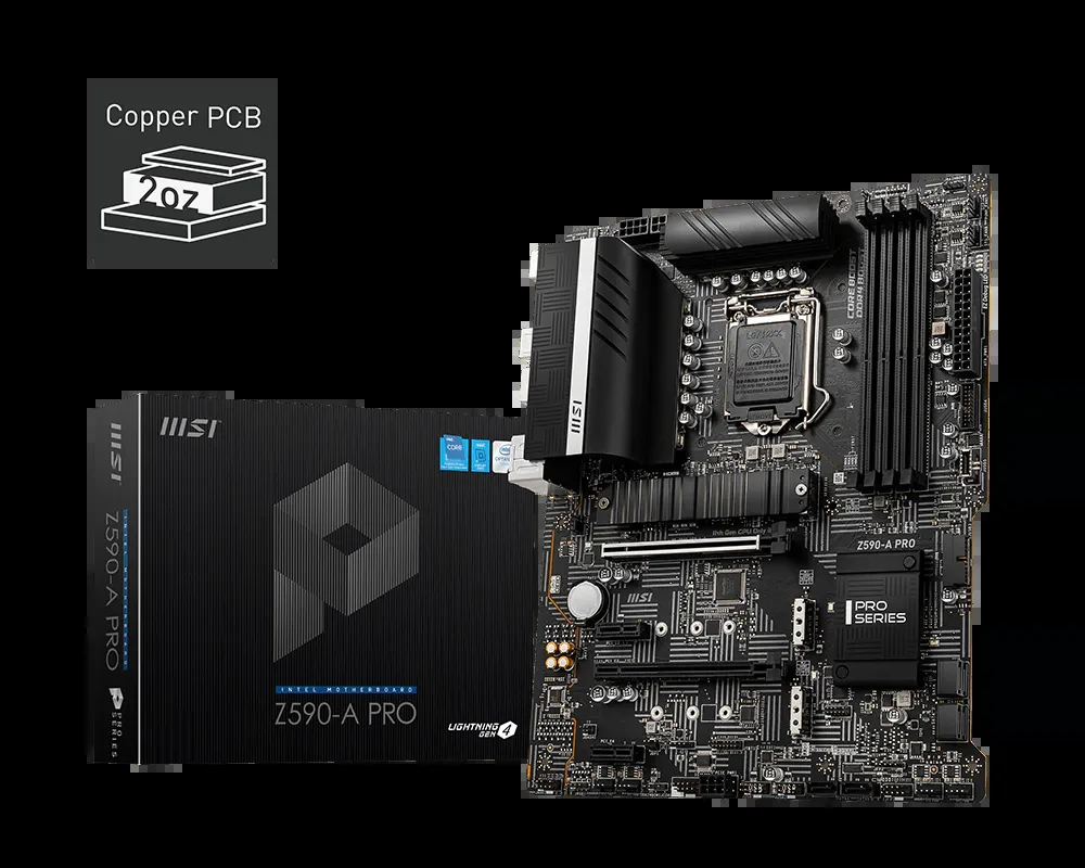 Mainboard MSI Z590-A PRO - LGA 1200 - NEW