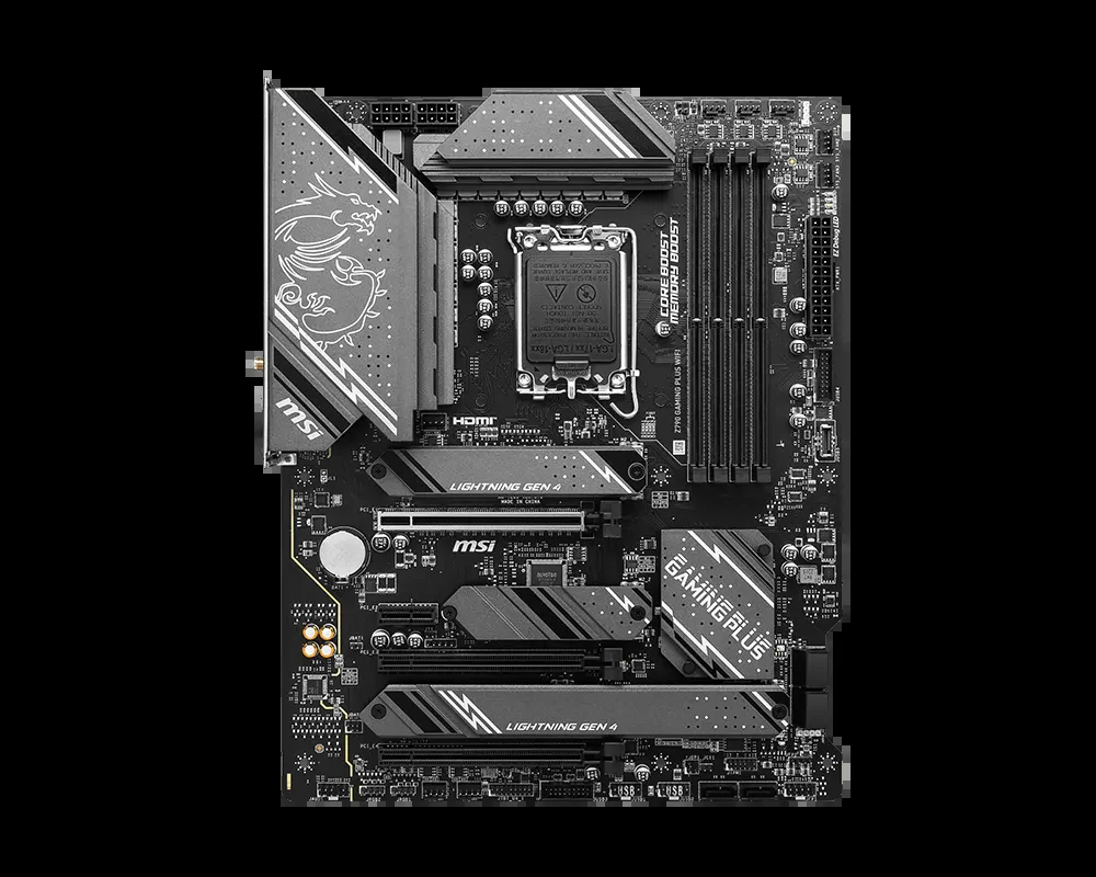 Mainboard MSI Z790 Gaming Plus WiFi7 - 4 Khe RAM DDR5 - LGA 1700 - NEW
