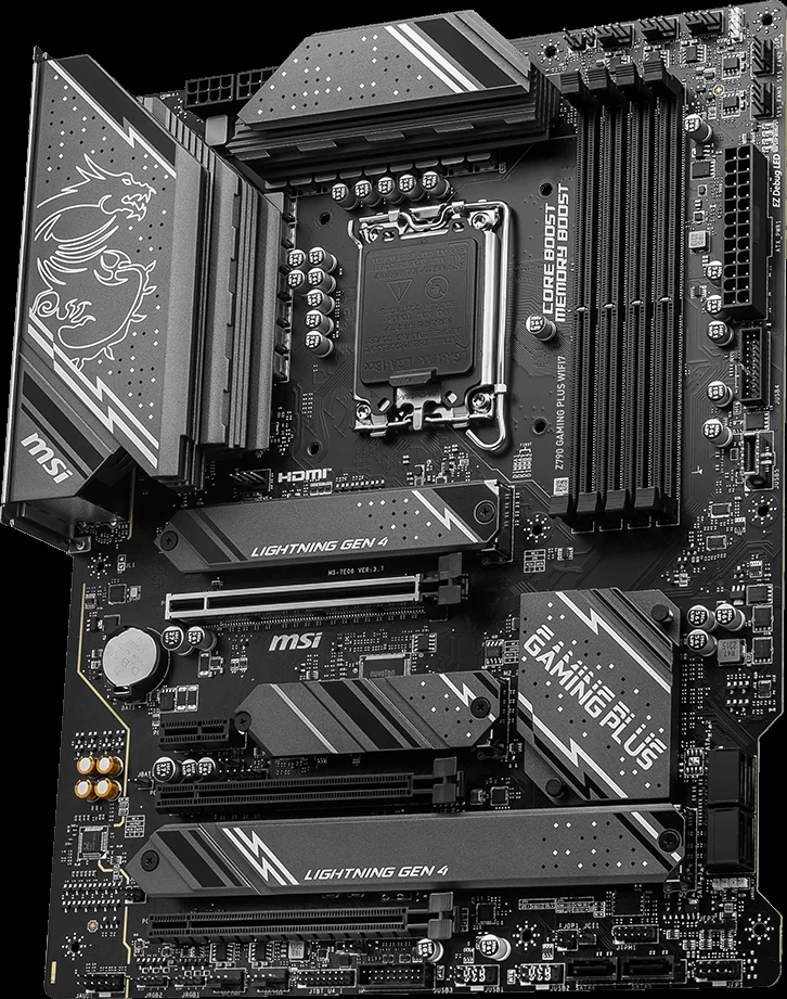Mainboard MSI Z790 Gaming Plus WiFi7 - 4 Khe RAM DDR5 - LGA 1700 - NEW